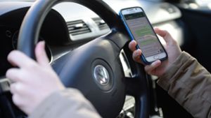 Führerschein weg wegen Handy am Steuer