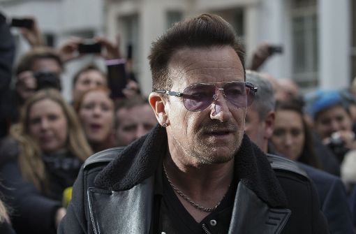 Bono, der bürgerlich Paul David Hewson heißt, ist an einem litauischen Einkaufszentrum beteiligt, das in den „Paradise Papers“ auftaucht. Foto: AFP