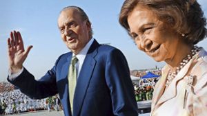 Spaniens Ex-König Juan Carlos wird 80, hier mit Gattin Sofia Foto: dpa