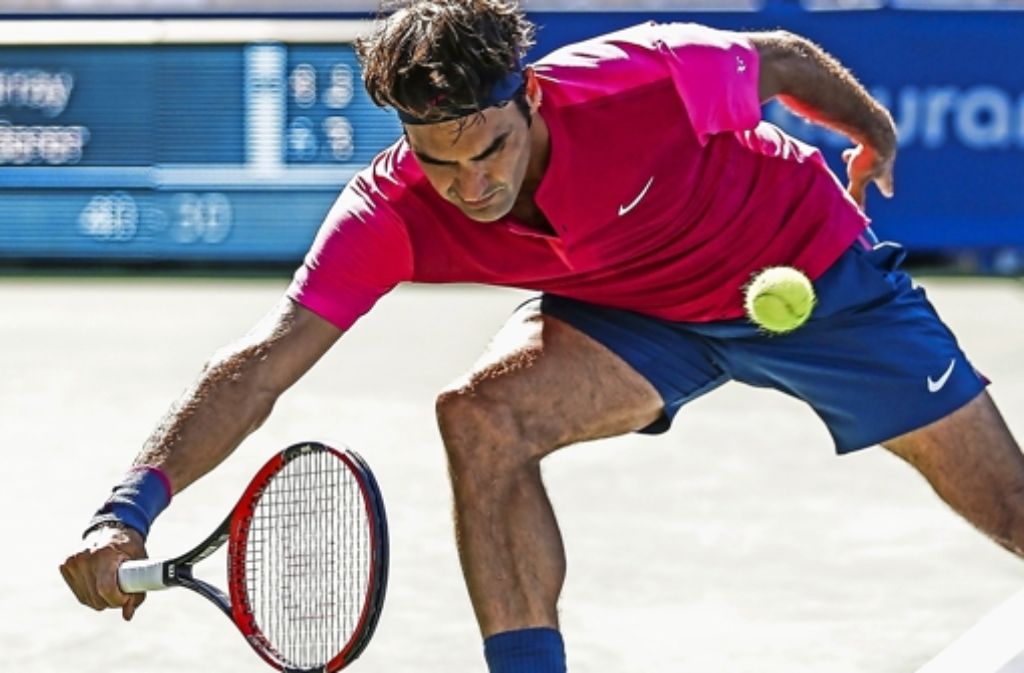 Federer Halbvolley