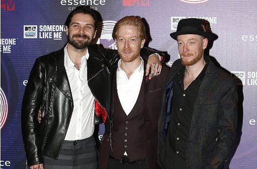 Die Gruppe Biffy Clyro bei den MTV European Music Awards 2014 in Glasgow Foto: dpa