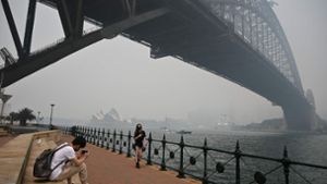 Sydney versinkt im Rauch