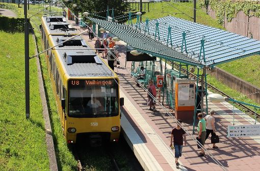 Eine Taktverdichtung für die Stadtbahnlinie U 8 ist eine der Hauptforderung der Bezirksbeiräte auf der Filderebene. Foto: Caroline Holowiecki