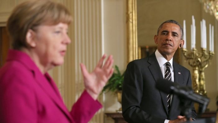 Obama stärkt Merkel den Rücken