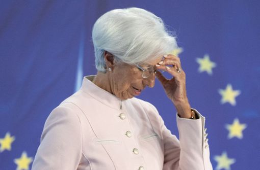 EZB-Präsidentin Christine Lagarde: Schwierige Entscheidungen Foto: dpa/Boris Roessler