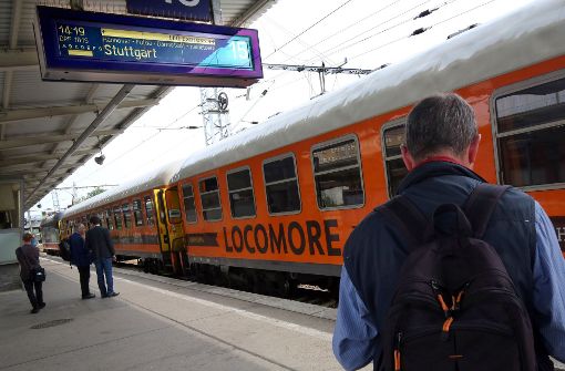 Das private Zugunternehmen Locomore bietet Fahrten zwischen Stuttgart und Berlin an. Foto: dpa