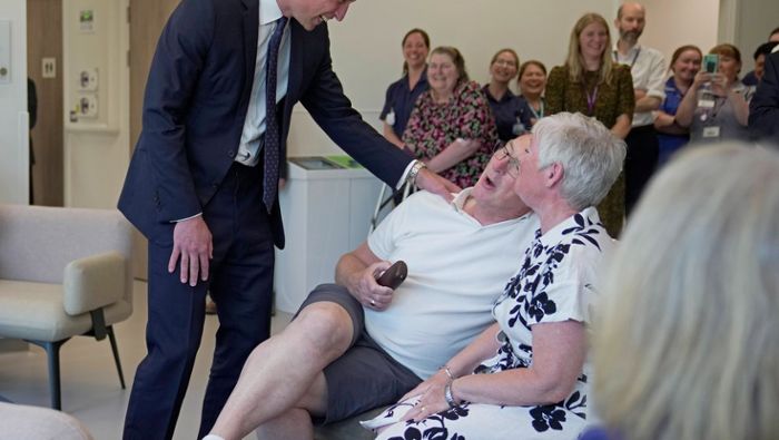 Prinz William macht Witze über seine Größe