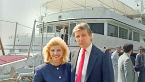 Erfolgstraumpaar der 80er Jahre: Ivana und Donald Trump. Foto: dpa/Marty Lederhandler