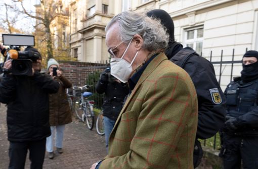 Heinrich XIII Prinz Reuß wurde im Dezember 2022 verhaftet. (Archivbild) Foto: dpa/Boris Roessler
