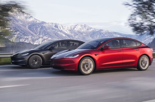 Das neue Model 3 von Tesla. Foto: Tesla