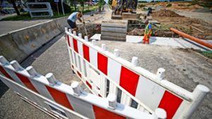 Backnang bleibt eine Mega-Baustellenstadt