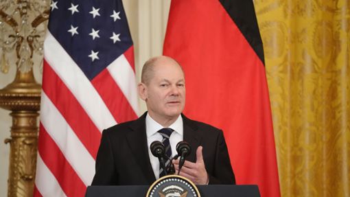 Die Beziehungen zu den USA sind ihm wichtig: Bundeskanzler Olaf Scholz. Foto: dpa/Kay Nietfeld