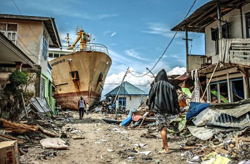 Das Erdbeben und ein Tsunami hinterließen im September 2018 in Indonesien gewaltige Zerstörungen. Foto:  