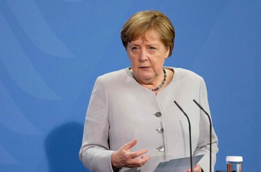 Für Angela Merkel dürfte es die letzte MPK sein. (Archivbild) Foto: AFP/MICHAEL SOHN
