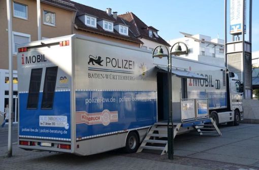 Der Info-Truck kommt wieder in den Kreis Böblingen – mit einer Ausnahme. Foto: Polizeipräsidium Ludwigsburg