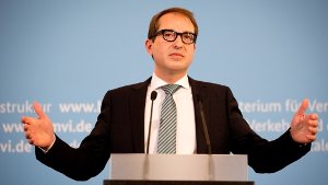 Dobrindt weist Kritik aus Brüssel zurück