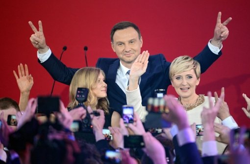 Andrzej Duda hat die Präsidenten-Stichwahl am Sonntag für sich entschieden.  Foto: PAP
