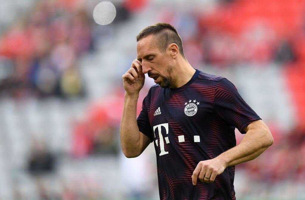 Nach seiner aktives Karriere soll Franck Ribery zum FC Bayern München zurückkehren und eine nicht genauer definierte Funktion einnehmen. Foto: AFP