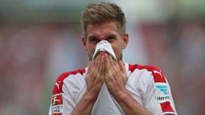 War in Hannover so gut wie abgemeldet: VfB-Torjäger Simon Terodde. Foto: Pressefoto Baumann