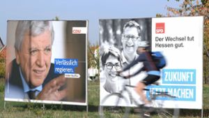 Der Wahlkampf in Hessen geht jetzt zu Ende: In einer Woche wird gewählt. Foto: dpa