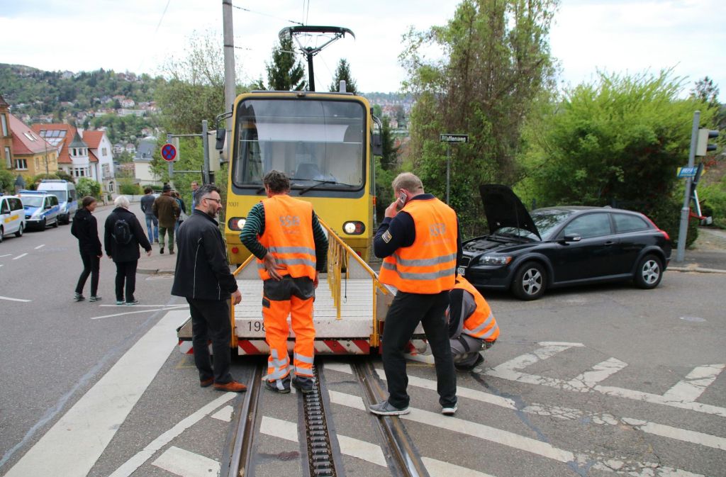 Die Stuttgarter Zahnradbahn wurde in einen Unfall verwickelt. Foto: 7aktuell.de/Jens Pusch