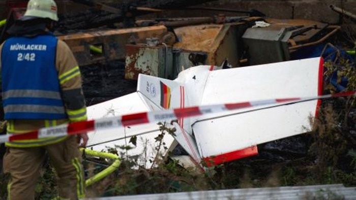 Zwei Tote nach Absturz von Kleinflugzeug