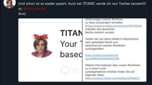 Satire-Magazin parodiert Tweets von Beatrix von Storch