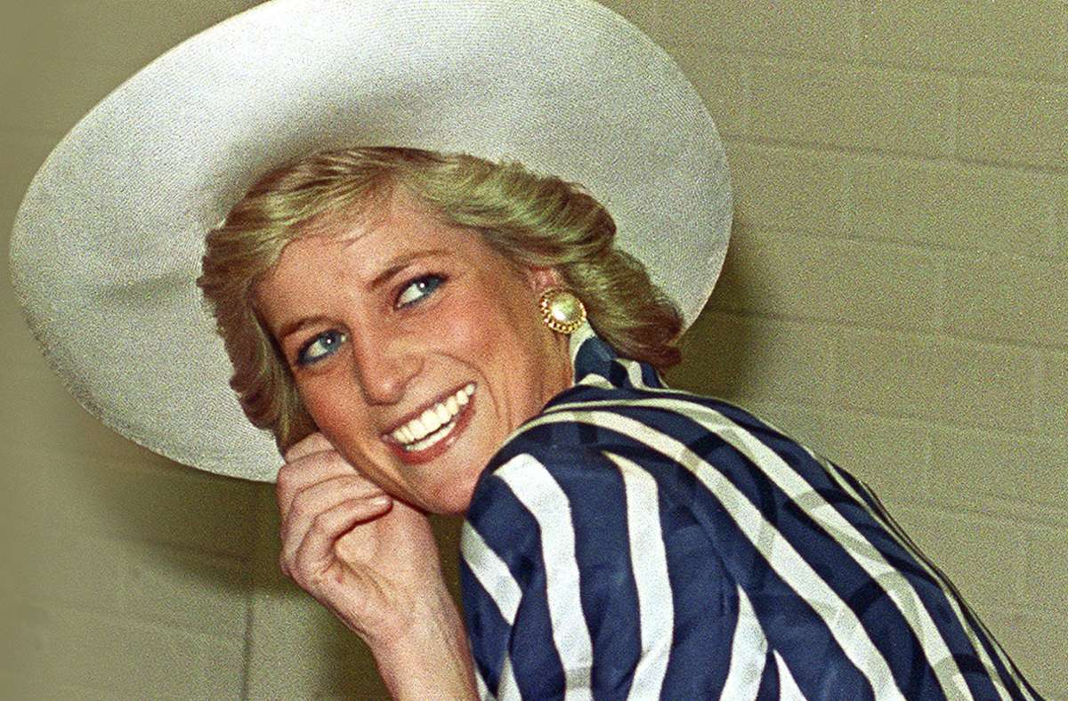 1988 in Australien:  strahlendes Lächeln war Dianas Markenzeichen.