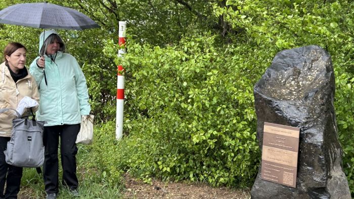 Unbekannte zerstören Wendlinger Gedenkstätte für ermordete NS-Opfer