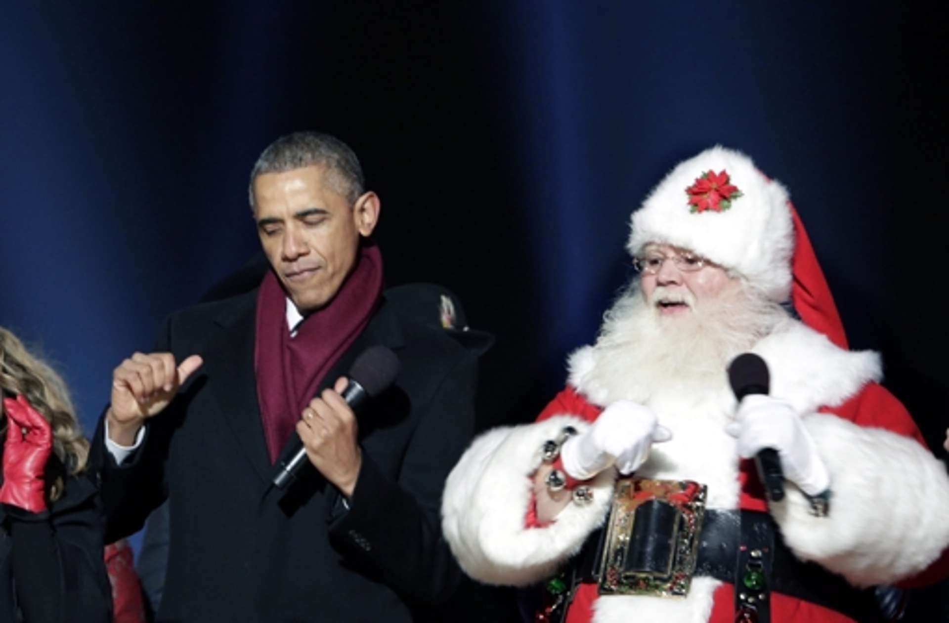 Weihnachten im Weißen Haus: Obama wagt ein Tänzchen mit ...