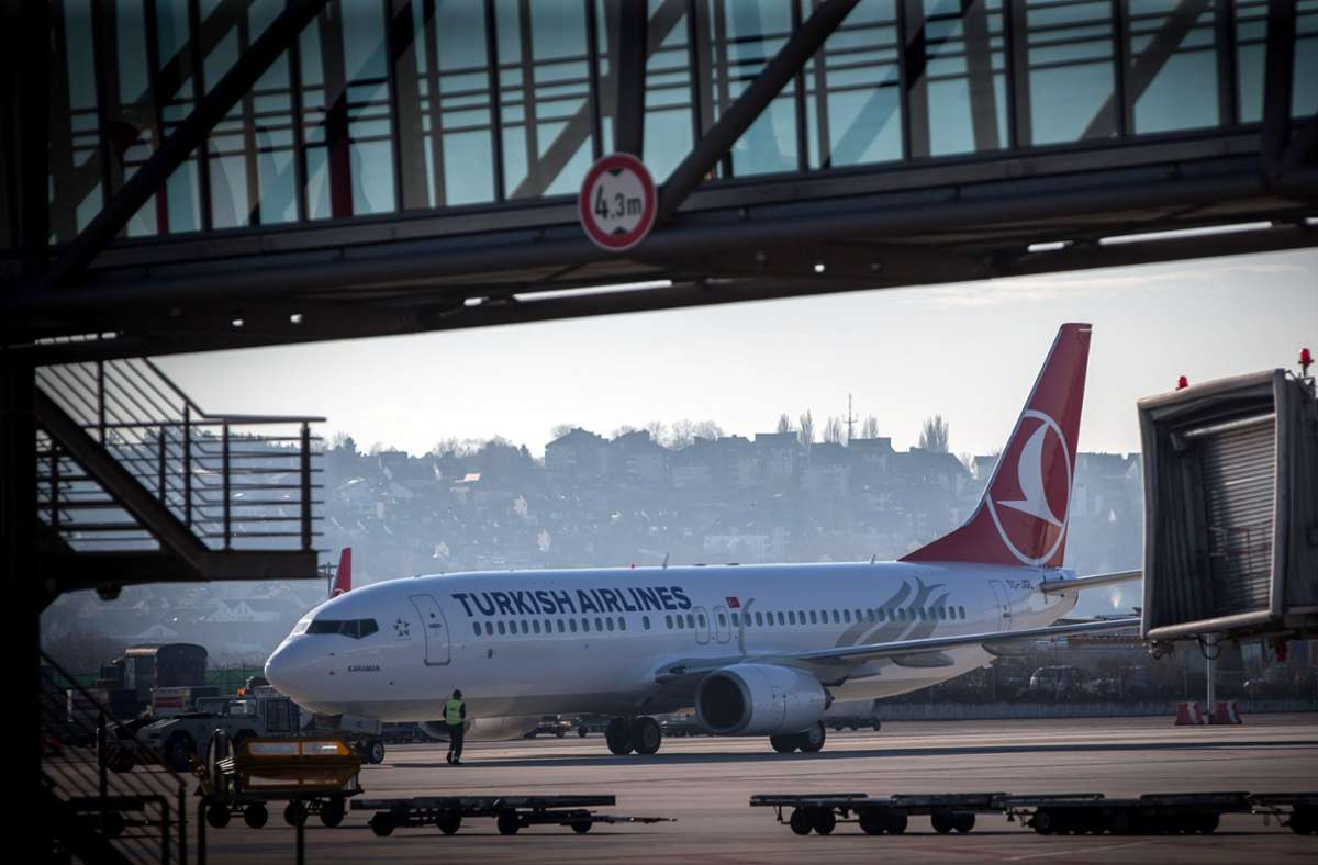 Drei der zehn nachfragestärksten Strecken ab dem Stuttgarter Flughafen liegen in der Türkei.