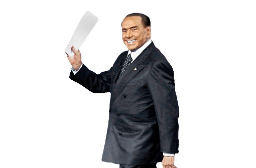 Straffer Typ, dieser Silvio Berlusconi. Foto: AP