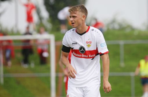 Der zentrale Mittelfeldspieler Thomas Rekdal stieß vom 1. FSV Mainz 05 II zum VfB II, sein Bruder Markus wechselte zum 1. Göppinger SV. Foto: Baumann/Hansjürgen Britsch