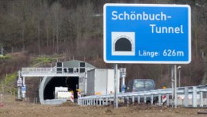 Schönbuchtunnel wird gesperrt