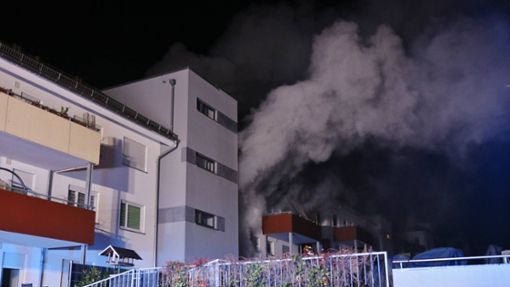 In Backnang brannte eine Wohnung ab. Foto: 7aktuell.de/Kevin Lermer