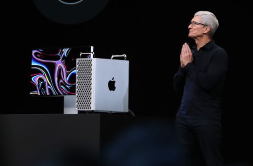 Der neue Apple Mac Pro soll sich vor allem an Profi-Nutzer richten. Foto: AFP