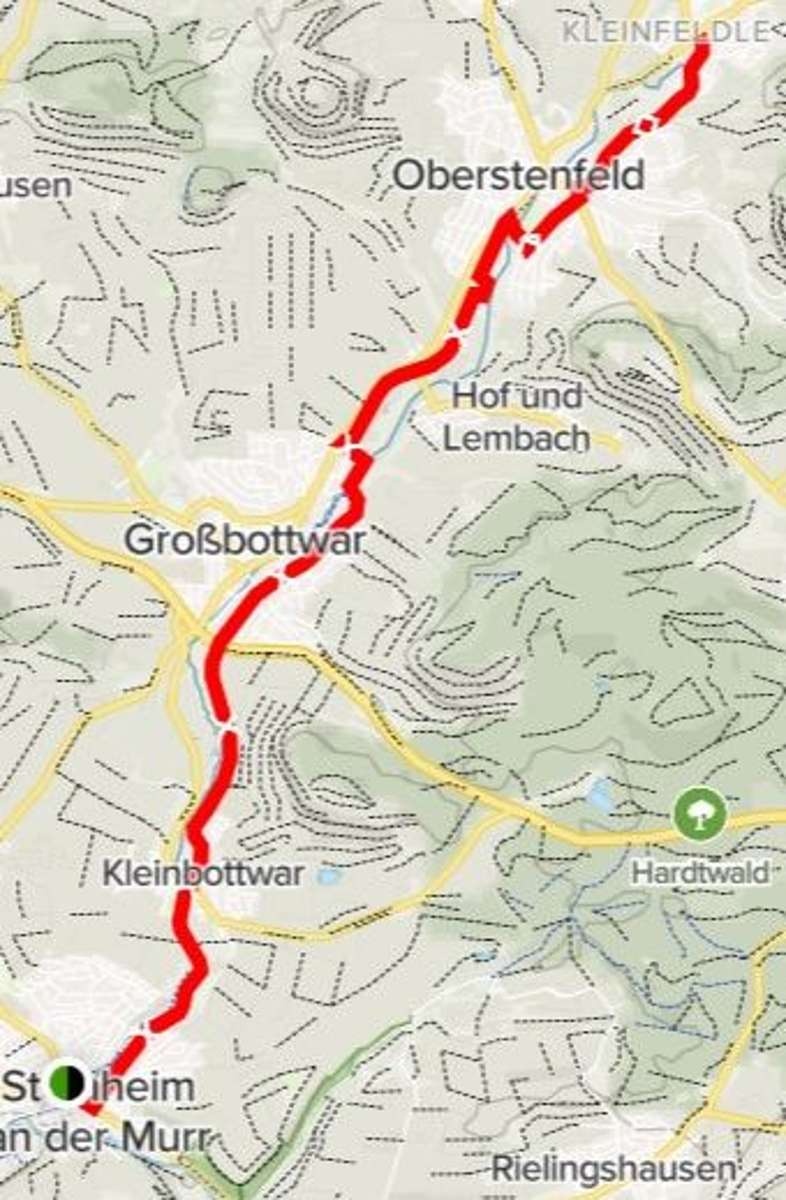 Der Halb-Marathon führt von Steinheim nach Gronau und zurück.