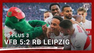 VfB Stuttgart 5:2 RB Leipzig | Erster Sieg, erstes Tor & erster Dreierpack ⚪🔴 #90plus3