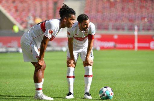 Geht es für Daniel Didavi (links) und Gonzalo Castro beim VfB Stuttgart weiter? Foto: Imago/Sven Simon