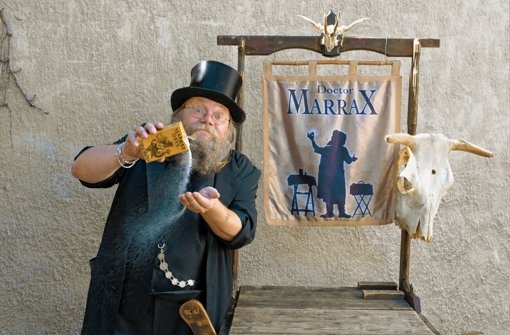 Auch der Feuerbacher Zauberer Dr. Marrax gehört dem Magischen Zirkel an. Foto: Tom Bloch