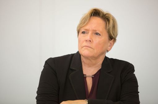Kultusministerin Susanne Eisenmann (CDU) wird als Zeugin vor den Untersuchungsausschuss geladen. Foto: Leif Piechowski/Leif-Hendrik Piechowski