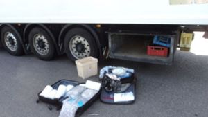 Zugekokster Lkw-Fahrer hat 48 Kilogramm Heroin im Gepäck
