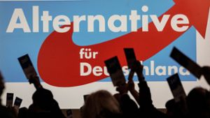 Die AfD liegt laut einer neuen Umfrage vor der Union (Symbolbild). Foto: dpa/Swen Pförtner
