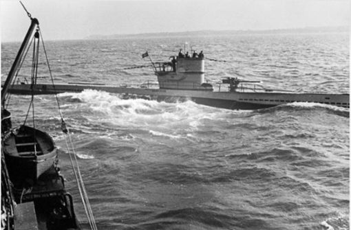 Ein U-Boot vom Typ VII auf der Überwasserfahrt: Dieser U-Boot-Typ war der meistgebaute des Zweiten Weltkrieges. Foto: privat