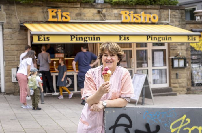 Eisverkäuferin aus Stuttgart: Im Sommer steht ihr Privatleben still