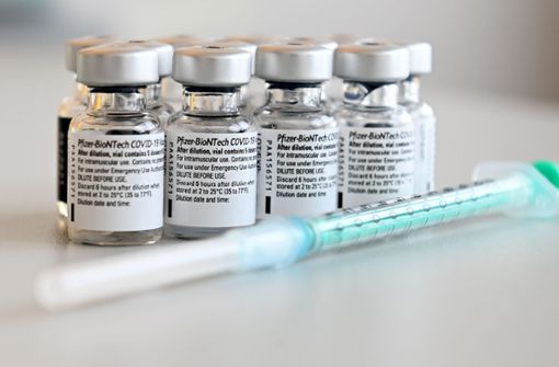 Die Mangelware: der Impfstoff Foto: AFP/CHRISTOF STACHE