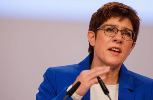 CDU-Vorsitzende Annegret Kramp-Karrenbauer Foto: AFP/ODD ANDERSEN