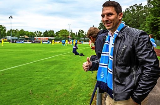 Christian Hutter am vergangenen Samstag beim Spiel seiner Mannschaft gegen Bissingen. Foto: KS-Images.de