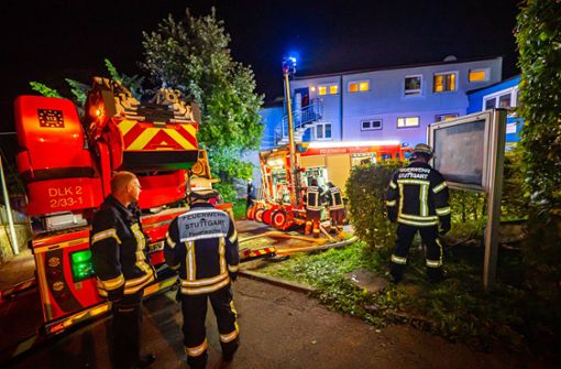 Die Feuerwehr eilte in der Nacht zum Donnerstag zum Brandort. Foto: 7aktuell.de/Alexander Hald/7aktuell.de | Alexander Hald