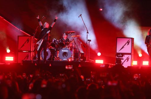 Am 14. April erscheint das neue Metallica-Album (Archivbild). Foto: IMAGO/ZUMA Wire/Sonia Moskowitz Gordon